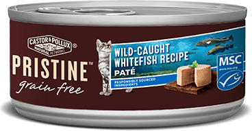 Castor & Pollux Pristine Grain Free Wild-Caught Whitefish Recipe Pate